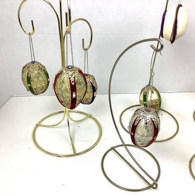 310 Vintage Handblown Egg Ornaments