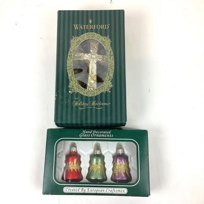 311 Waterford Heirloom Holiday Cross Ornament