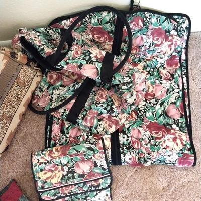 FOUR SLOTTED SHOE BOXES-SOFT SIDE LUGGAGE BAGS-LADIES ACCESORIES