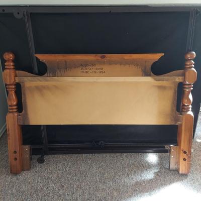 Wooden Queen Bed Frame (B1-BBL)