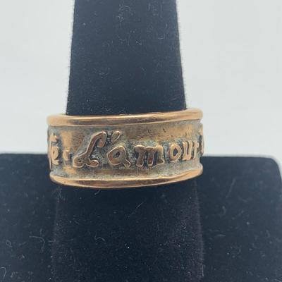 Two Rose Gold 14K Rings (B5-HS)