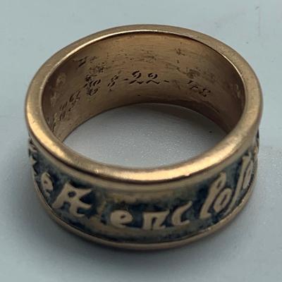 Two Rose Gold 14K Rings (B5-HS)