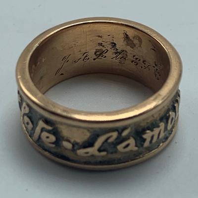 Two Rose Gold 14K Rings (B5-HS)