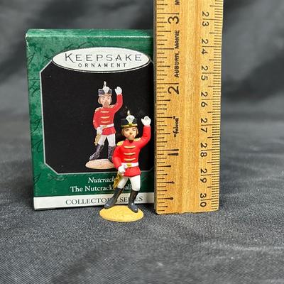 Miniature Hallmark Keepsake Ornament Nutcracker Soldier Collector's Series