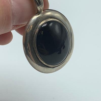 Vintage Necklaces and Sterling Onyx Pendant (B5-HS)