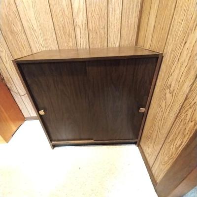 SLIDING DOOR STORAGE CABINET