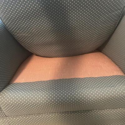 Swivel Barrel Style Chair & Ottoman (UO-MG)