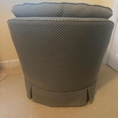 Swivel Barrel Style Chair & Ottoman (UO-MG)