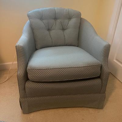 Swivel Barrel Style Chair & Ottoman (UO-MG)