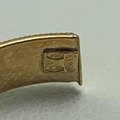 18K Gold Hoop Earrings (B5-HS)