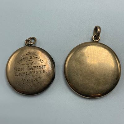 Vintage Pocket Knife & Lockets (B5-HS)