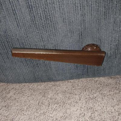 BLUE FABRIC RECLINER