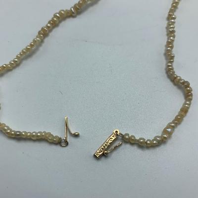 Jade & Pearl Strand Necklaces (B5-HS)