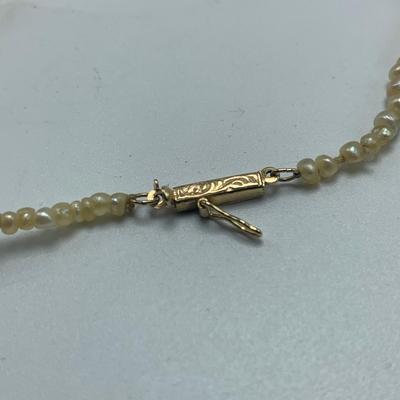 Jade & Pearl Strand Necklaces (B5-HS)