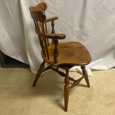 Ethan Allen Swivel Chair & Two Bookcases w/ Secretary (UO-MG)