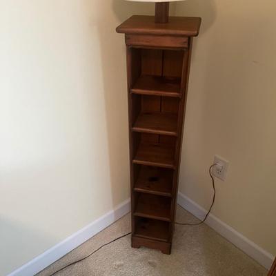 Wooden Floor Lamp With Storage (UO-MG)