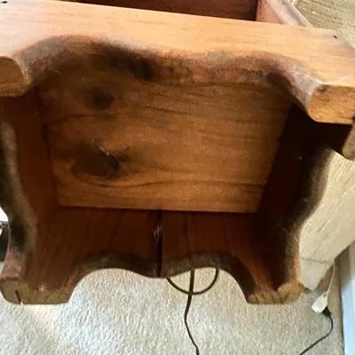 Wooden Floor Lamp With Storage (UO-MG)