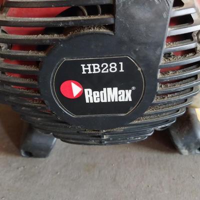 REDMAX GAS BLOWER AND OIL TREATMENT