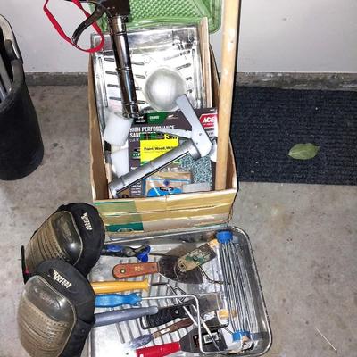 LARGE VARIETY OF PAINTING ITEMS