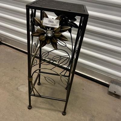 Metal Side Table or Plant Stand