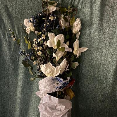 Tall Silk Flower Bouquet