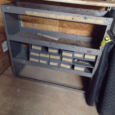 Commercial Heavy-Duty Metal Storage Cabinet for Work Truck or Van Choice D