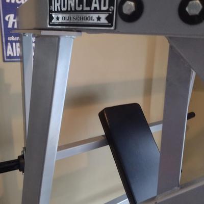 Ironclad Old School Professional Plate Loaded Chest Press Workout Machine