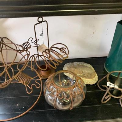 Metal Garden Decor Lot