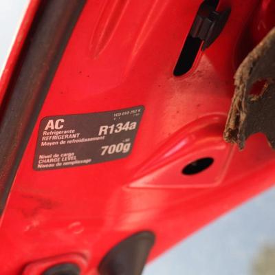 2003 Red Volkswagen New Beetle