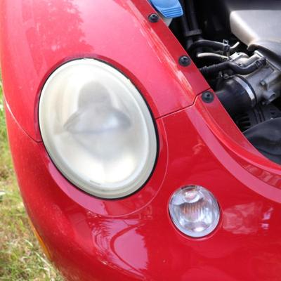 2003 Red Volkswagen New Beetle
