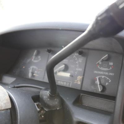 1992 Ford FSD Super Duty Utility Vehicle with Cherry Picker Crane Basket Lift Truck