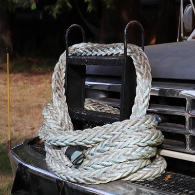 1992 Ford FSD Super Duty Utility Vehicle with Cherry Picker Crane Basket Lift Truck