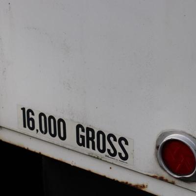 1992 Ford FSD Super Duty Utility Vehicle with Cherry Picker Crane Basket Lift Truck