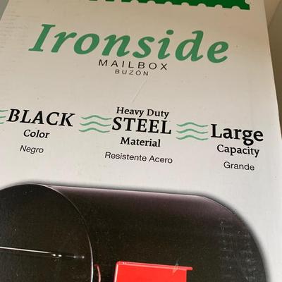 Ironside Heavy Duty Steel Mail Box - still in box.