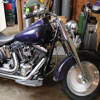 2000 Harley Davidson Softail Cruiser Motorcycle