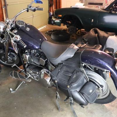 2000 Harley Davidson Softail Cruiser Motorcycle