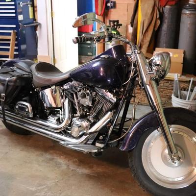2000 Harley Davidson Softail Cruiser Motorcycle