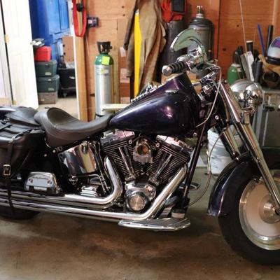 2000 Harley Davidson Softail Cruiser Motorcycle