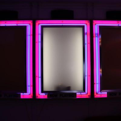 Lot of 4 Vintage Neon Advertising Signs