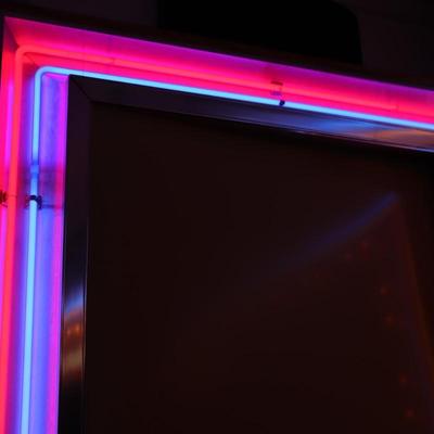 Lot of 4 Vintage Neon Advertising Signs