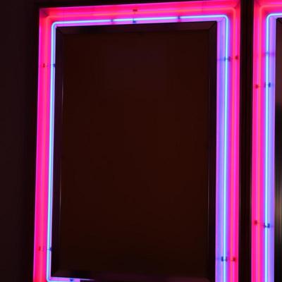 Lot of 4 Vintage Neon Advertising Signs