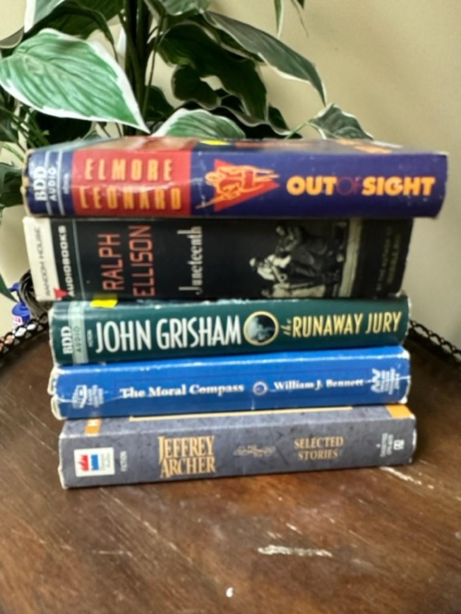 Lot of books on Tapes