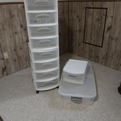 STORAGE DRAWERS AND CONTAINERS