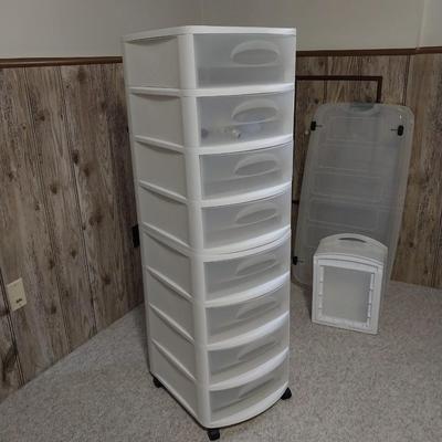 STORAGE DRAWERS AND CONTAINERS