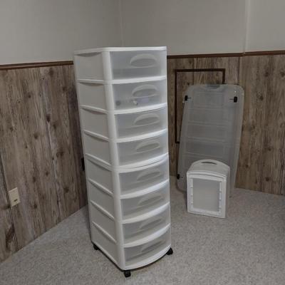 STORAGE DRAWERS AND CONTAINERS