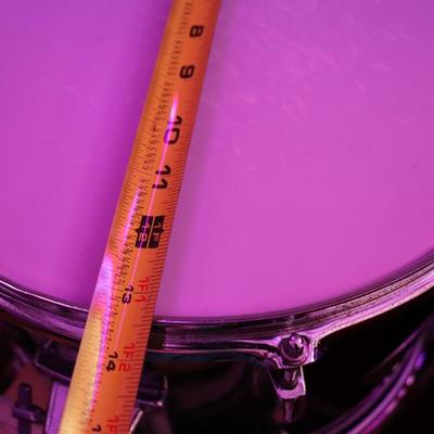 Cosmic Percussion CP and Pearl Black Finish Drum Set