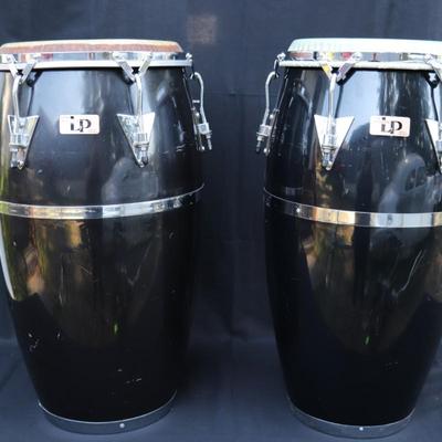Pair of Latin Percussion Conga Drums