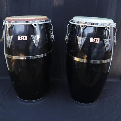 Pair of Latin Percussion Conga Drums