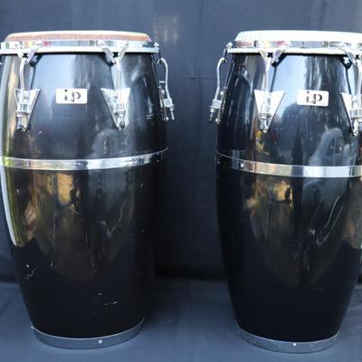 Pair of Latin Percussion Conga Drums