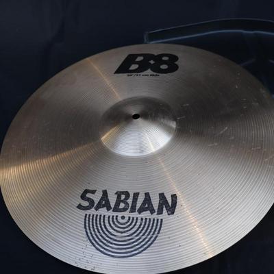 Lot of 7 Zildjian and Sabian Crash Cymbals